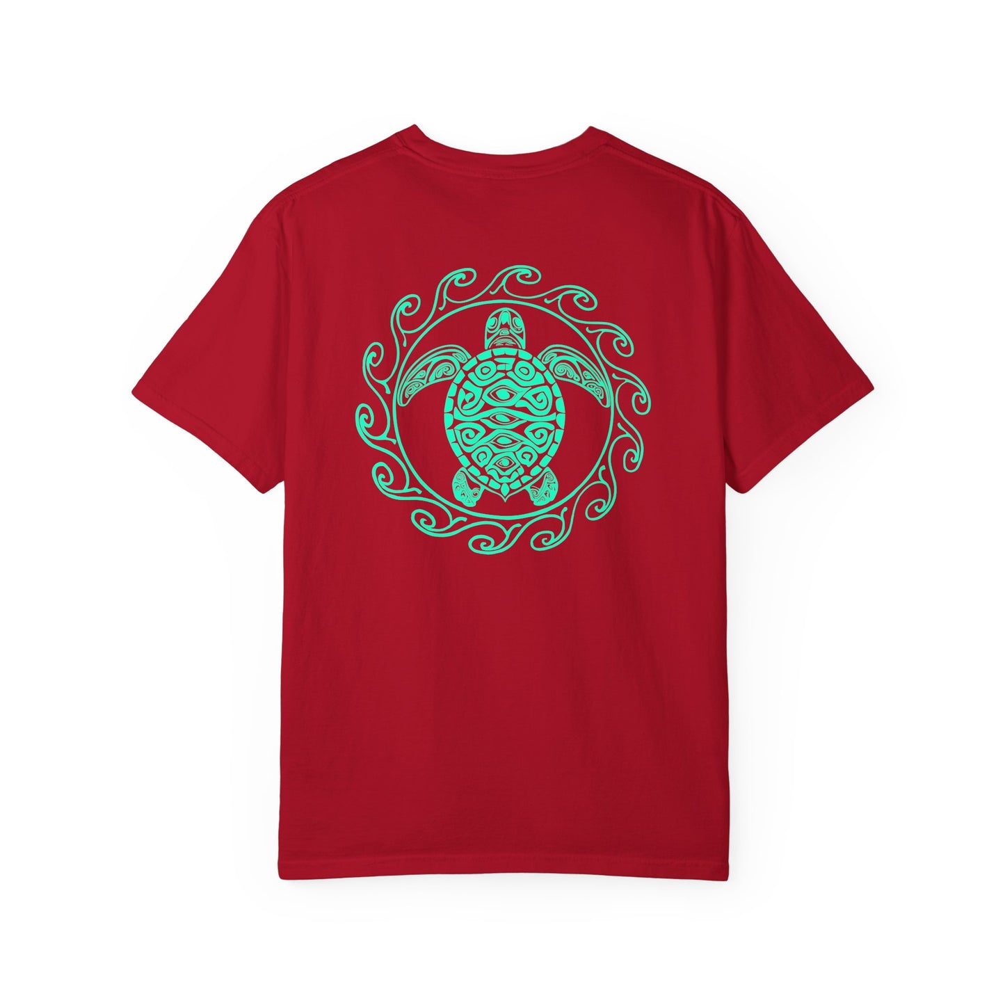 SoliVisk Ocean Soul Tee Māori-Inspired Sea Turtle T-Shirt for Ocean Souls and Nature Seekers