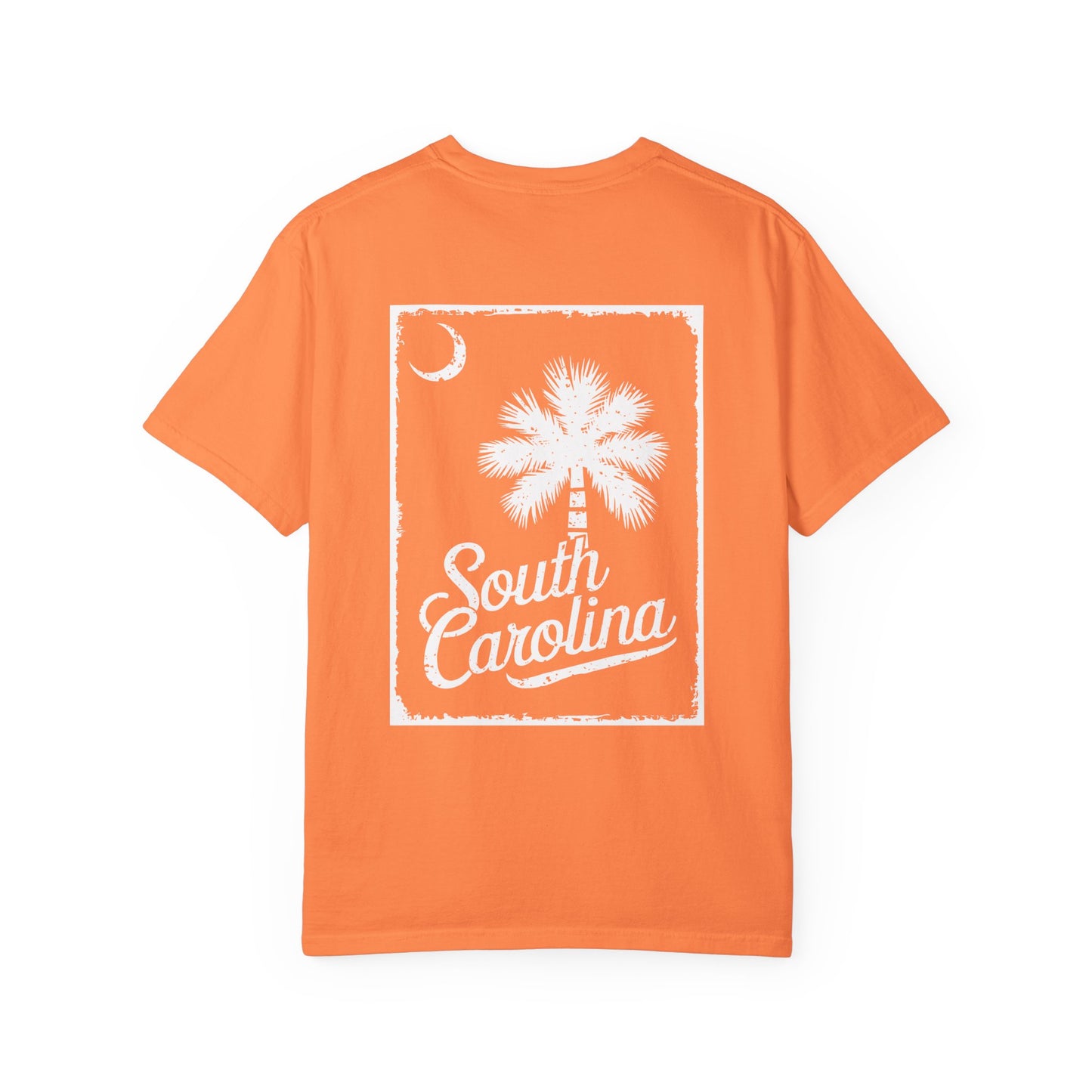 SoliVisk No Matter If You Were Born Here or Just Bought the T-Shirt  You’ll Look the Part in This South Carolina Palmetto Moon Tee
