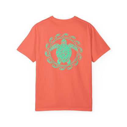 SoliVisk Ocean Soul Tee Māori-Inspired Sea Turtle T-Shirt for Ocean Souls and Nature Seekers