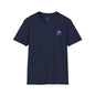 SoliVisk Coastal Collection – Māori Purple Sea Turtle Unisex Graphic Tee Shirt