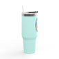 SoliVisk Coastal Collection Lights Out for Sea Turtles 40oz Insulated Travel Mug