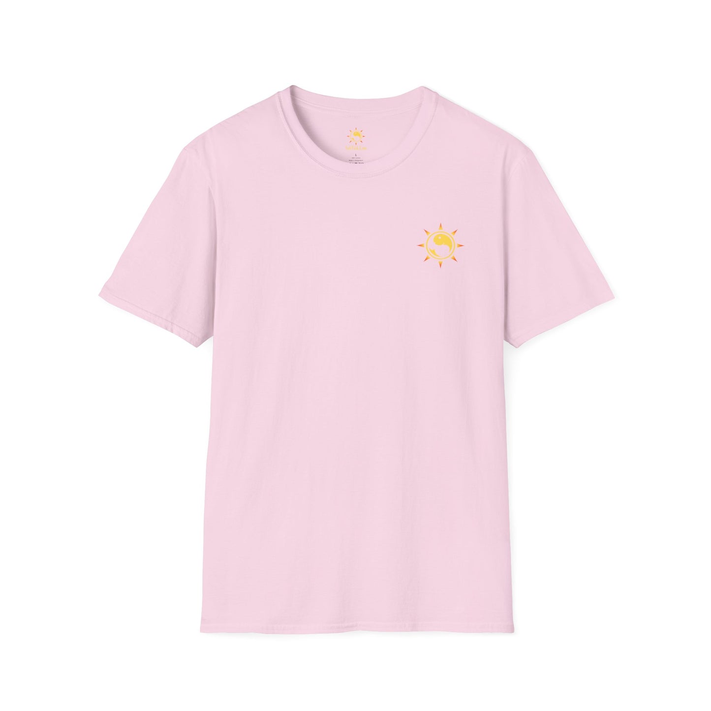 SoliVisk Coastal Collection – Māori Sun Burst Yellow Sea Turtle Unisex Graphic Tee Shirt
