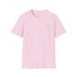 SoliVisk Coastal Collection – Māori Sun Burst Yellow Sea Turtle Unisex Graphic Tee Shirt
