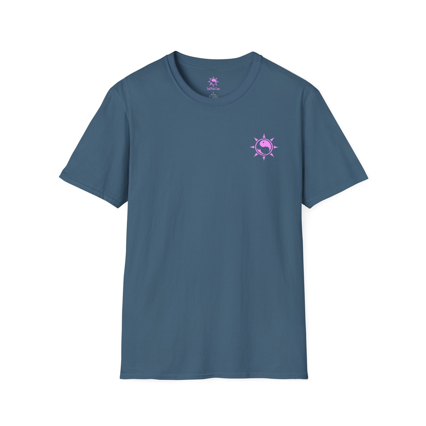 SoliVisk Coastal Collection – Māori Pink Sea Turtle Unisex Graphic Tee Shirt