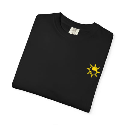 SoliVisk Unsupervised and Thriving on Bad Decisions Old School Smiley Face Design - Retro Skater Style Funny Unisex T-shirt