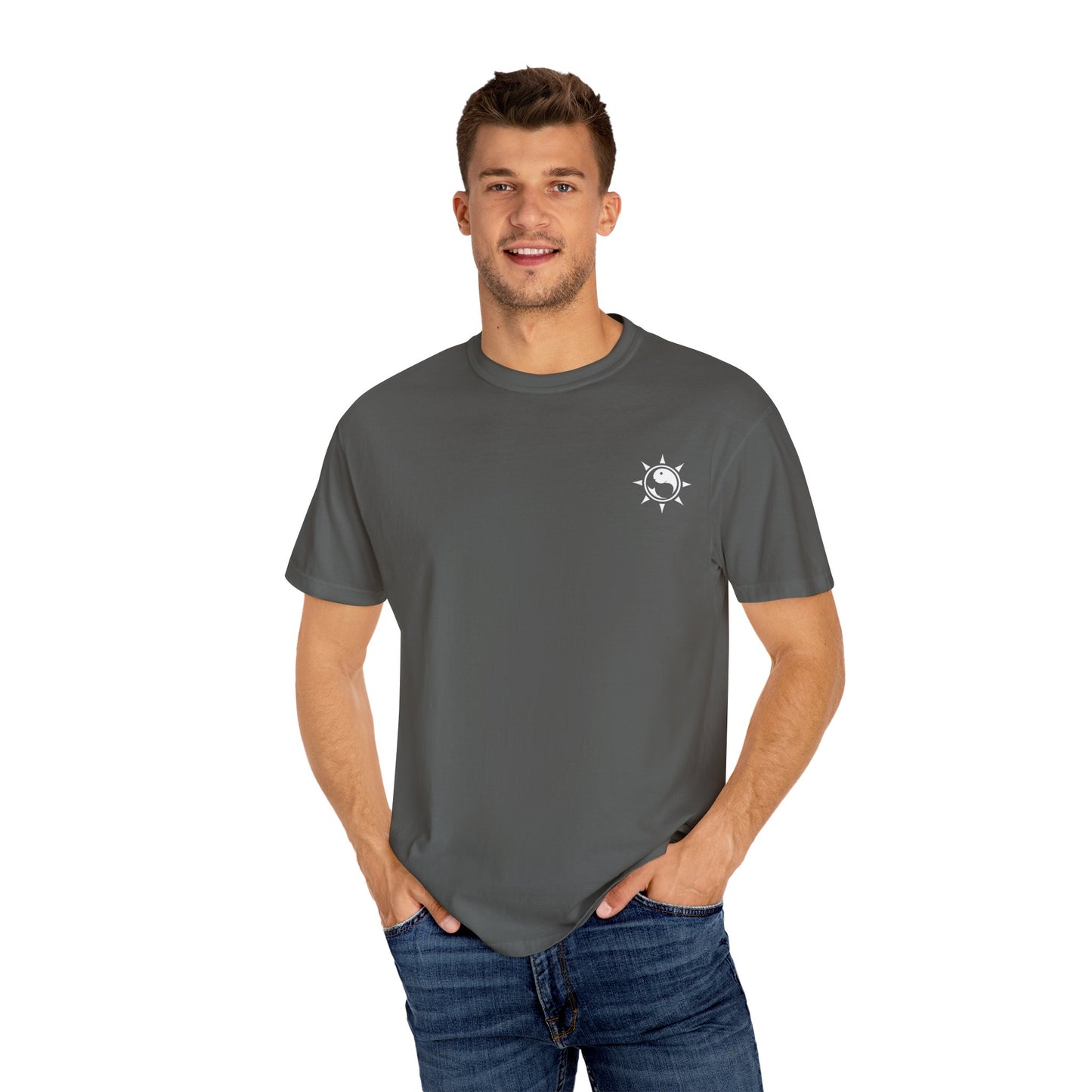 SoliVisk Unsupervised & Thriving Comfort Colors Unisex T-Shirt Funny Tee for The Chaos Lovers In Us All.
