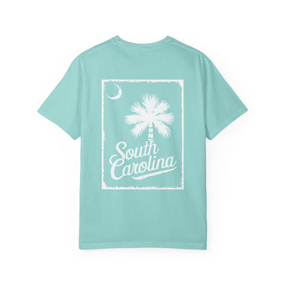 SoliVisk No Matter If You Were Born Here or Just Bought the T-Shirt  You’ll Look the Part in This South Carolina Palmetto Moon Tee
