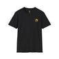 SoliVisk Coastal Collection – Māori Sun Burst Yellow Sea Turtle Unisex Graphic Tee Shirt