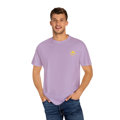 SoliVisk Unsupervised and Thriving on Bad Decisions Old School Smiley Face Design - Retro Skater Style Funny Unisex T-shirt