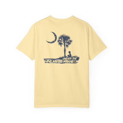 SoliVisk “Under the Palmetto Moon” Tee – A Soulful Tribute to South Carolina Evenings and Moonlit Memories