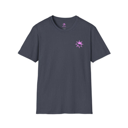 SoliVisk Coastal Collection – Māori Pink Sea Turtle Unisex Graphic Tee Shirt