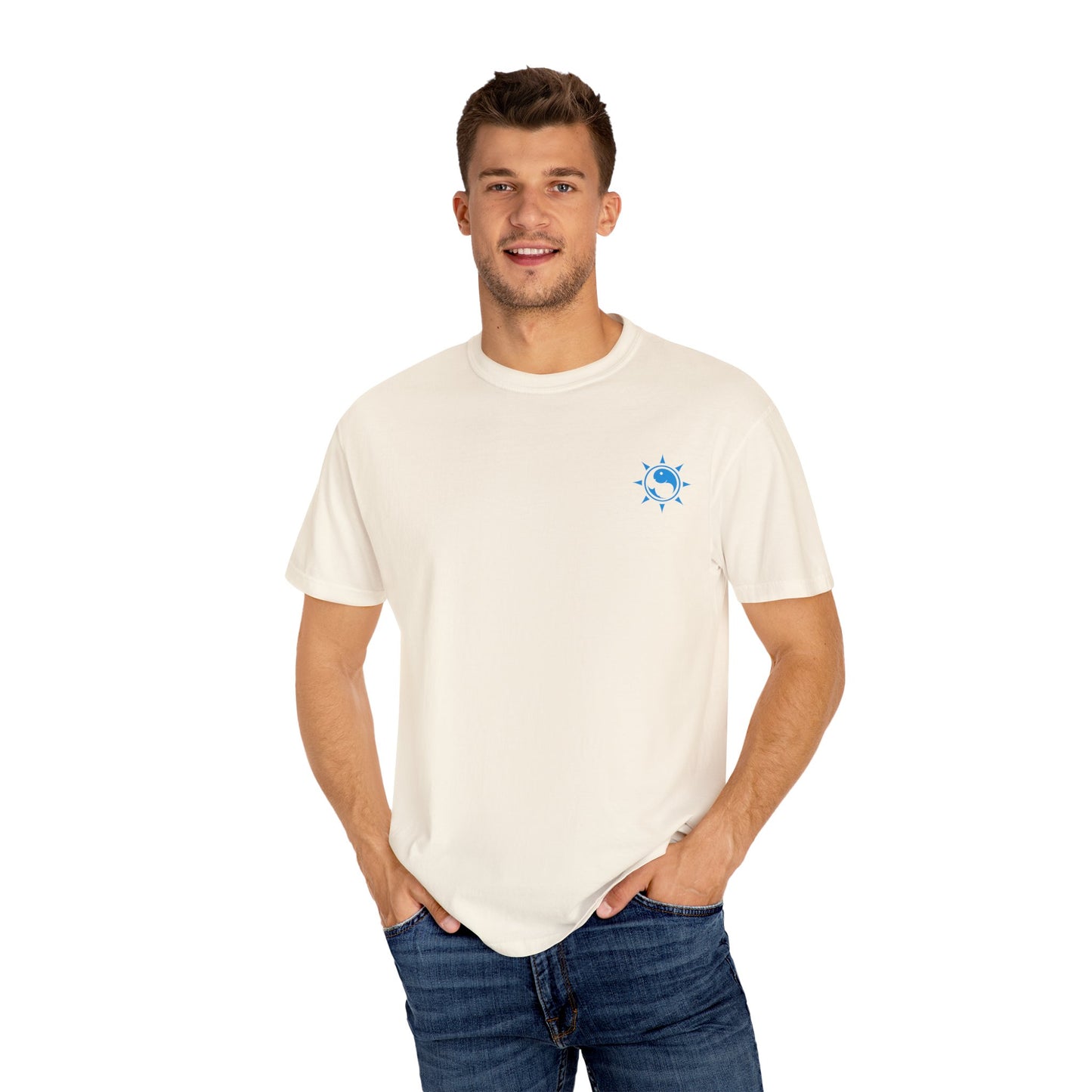 SoliVisk Touch Grass Bro Warning: May Cause Sudden Real-Life Interactions Unisex Comfort Colors Tee with Soft-Washed Sass and Chill Fit