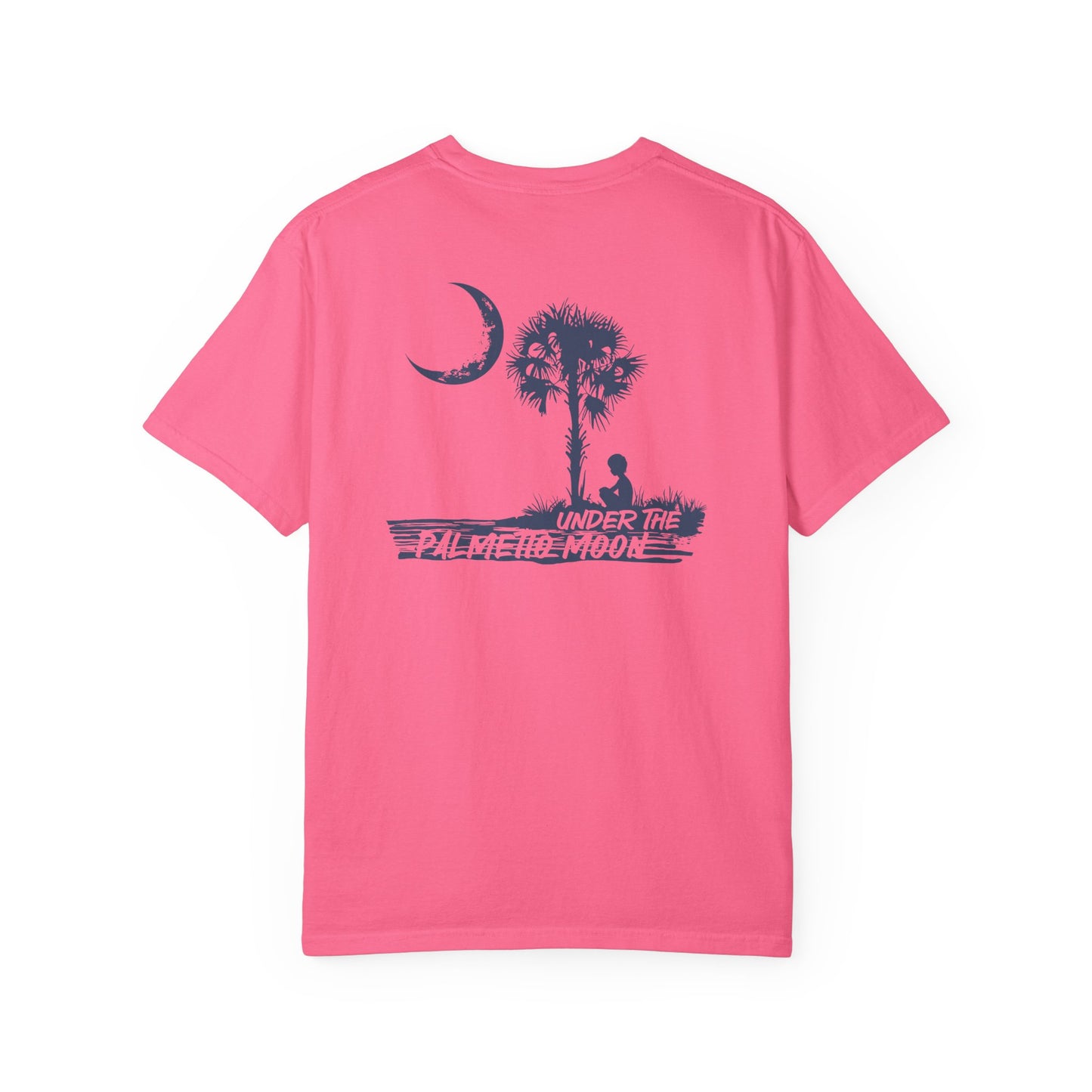 SoliVisk “Under the Palmetto Moon” Tee – A Soulful Tribute to South Carolina Evenings and Moonlit Memories