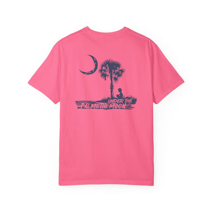 SoliVisk “Under the Palmetto Moon” Tee – A Soulful Tribute to South Carolina Evenings and Moonlit Memories