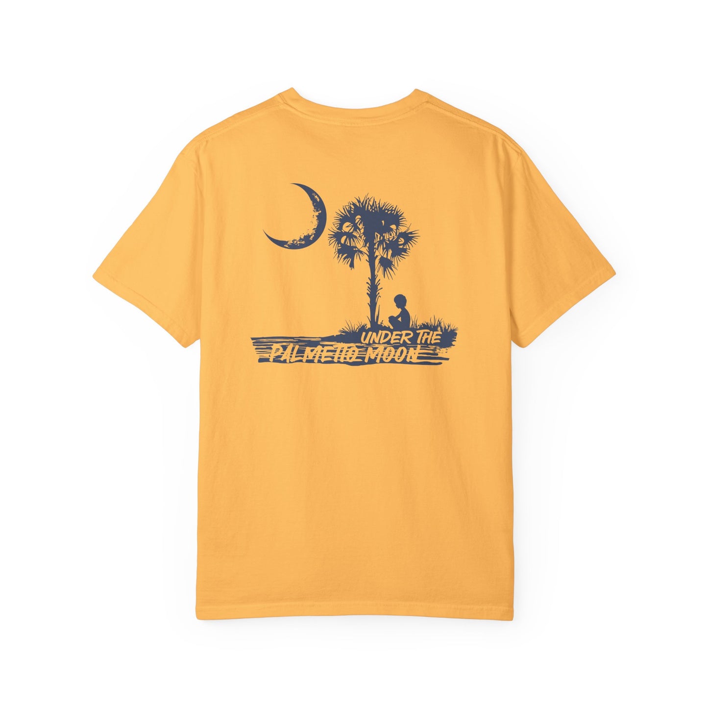 SoliVisk “Under the Palmetto Moon” Tee – A Soulful Tribute to South Carolina Evenings and Moonlit Memories