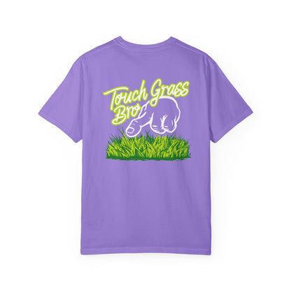 SoliVisk “Touch Grass Bro". The Internet Told Me To Funny Meme Shirt Unisex T-Shirt