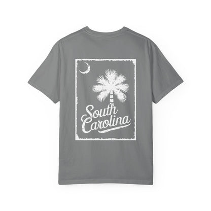 SoliVisk No Matter If You Were Born Here or Just Bought the T-Shirt  You’ll Look the Part in This South Carolina Palmetto Moon Tee