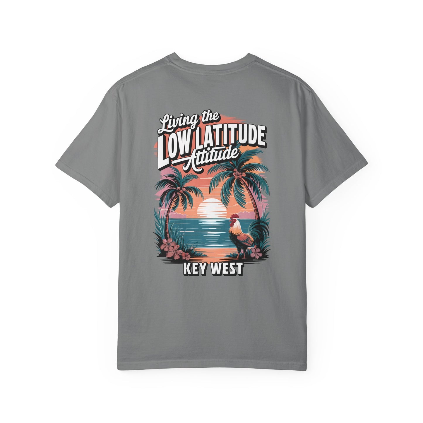 SoliVisk Living the Low Latitude Attitude T-Shirt – Like a Vacation, but Cheaper and With Sleeves