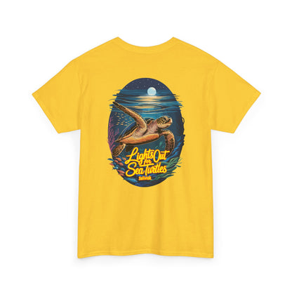Lights Out for Sea Turtles Unisex T-Shirt– Solivisk Coastal Collection