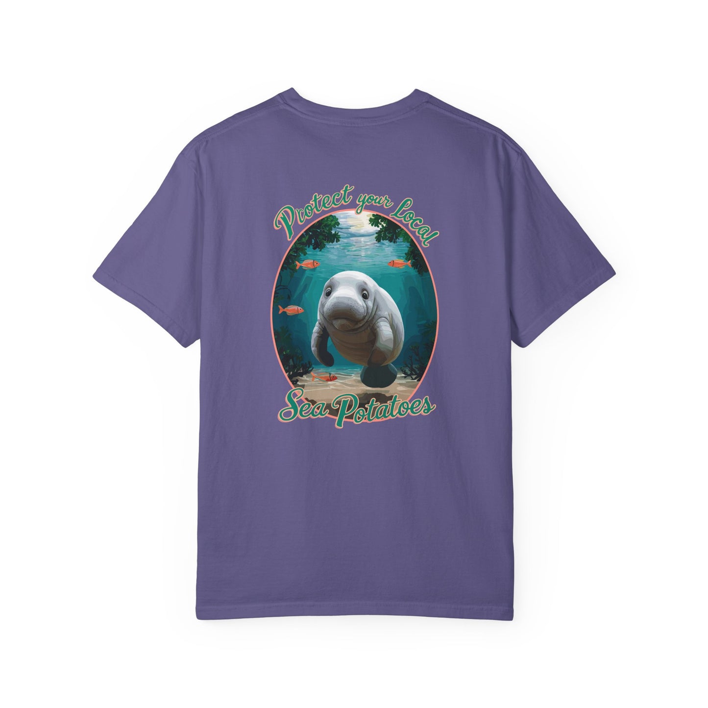 Protect Manatees and Support Conservation with the SoliVisk “Sea Potatoes” Unisex T-Shirt