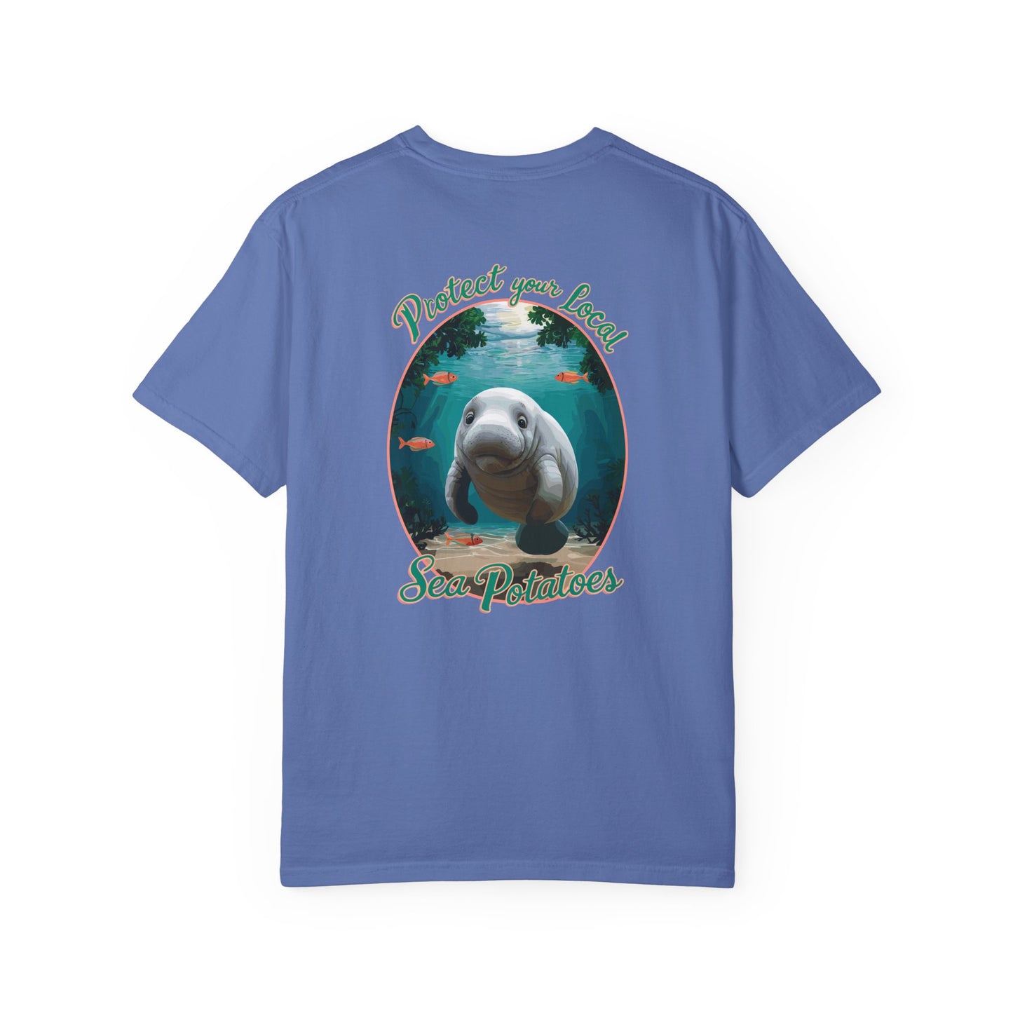 Protect Manatees and Support Conservation with the SoliVisk “Sea Potatoes” Unisex T-Shirt