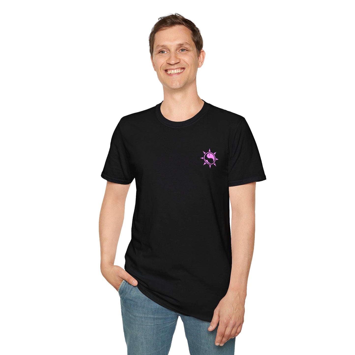 SoliVisk Coastal Collection – Māori Pink Sea Turtle Unisex Graphic Tee Shirt