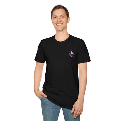 SoliVisk Coastal Collection – Māori Pink Sea Turtle Unisex Graphic Tee Shirt