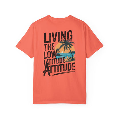 SoliVisk Living the Low Latitude Attitude T-Shirt – Made for Sand, Sun, and Zero Accountability