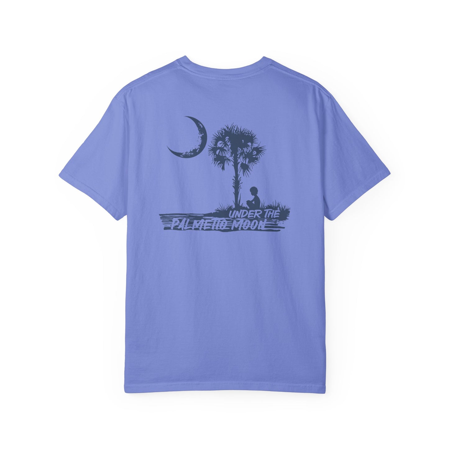 SoliVisk “Under the Palmetto Moon” Tee – A Soulful Tribute to South Carolina Evenings and Moonlit Memories