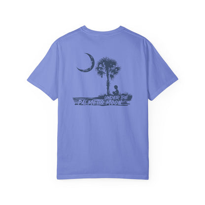 SoliVisk “Under the Palmetto Moon” Tee – A Soulful Tribute to South Carolina Evenings and Moonlit Memories