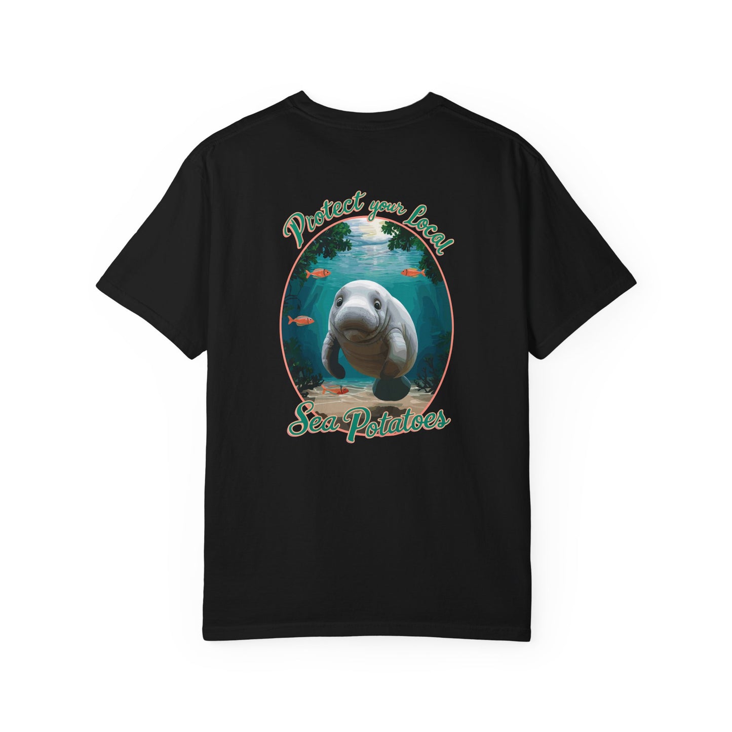 Protect Manatees and Support Conservation with the SoliVisk “Sea Potatoes” Unisex T-Shirt