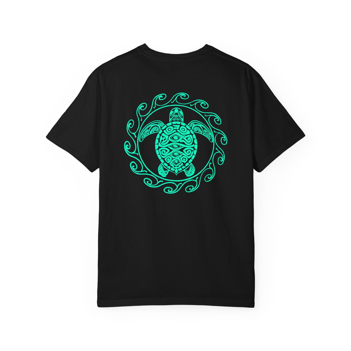 SoliVisk Ocean Soul Tee Māori-Inspired Sea Turtle T-Shirt for Ocean Souls and Nature Seekers