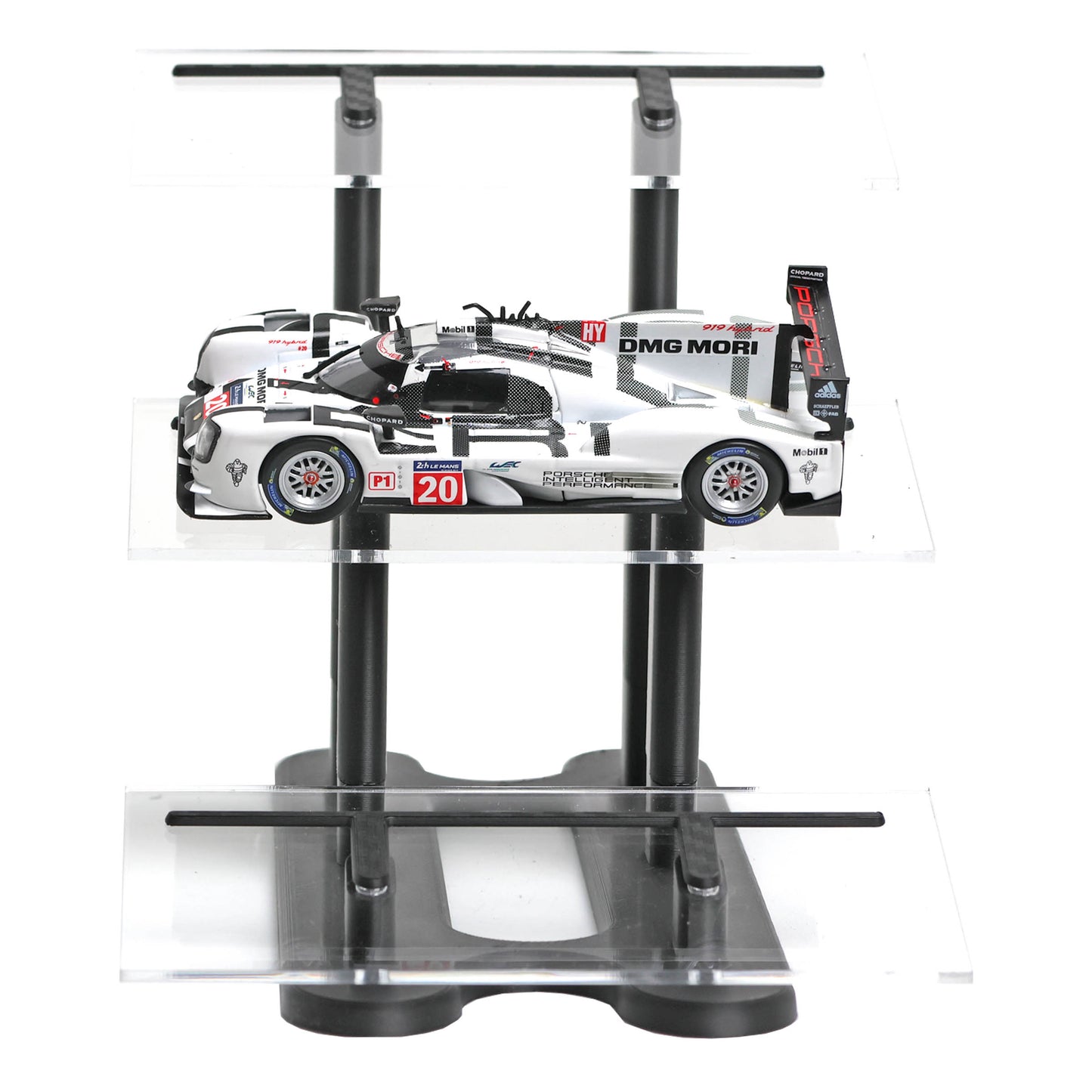 1:43 Scale Diecast Model Car Display Stand 3 Tier Acrylic
