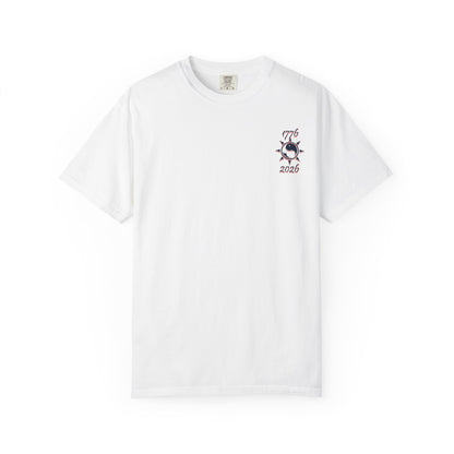 America 250 Shirt 1776–2026 Patriotic Comfort Colors T-Shirt for Independence Day