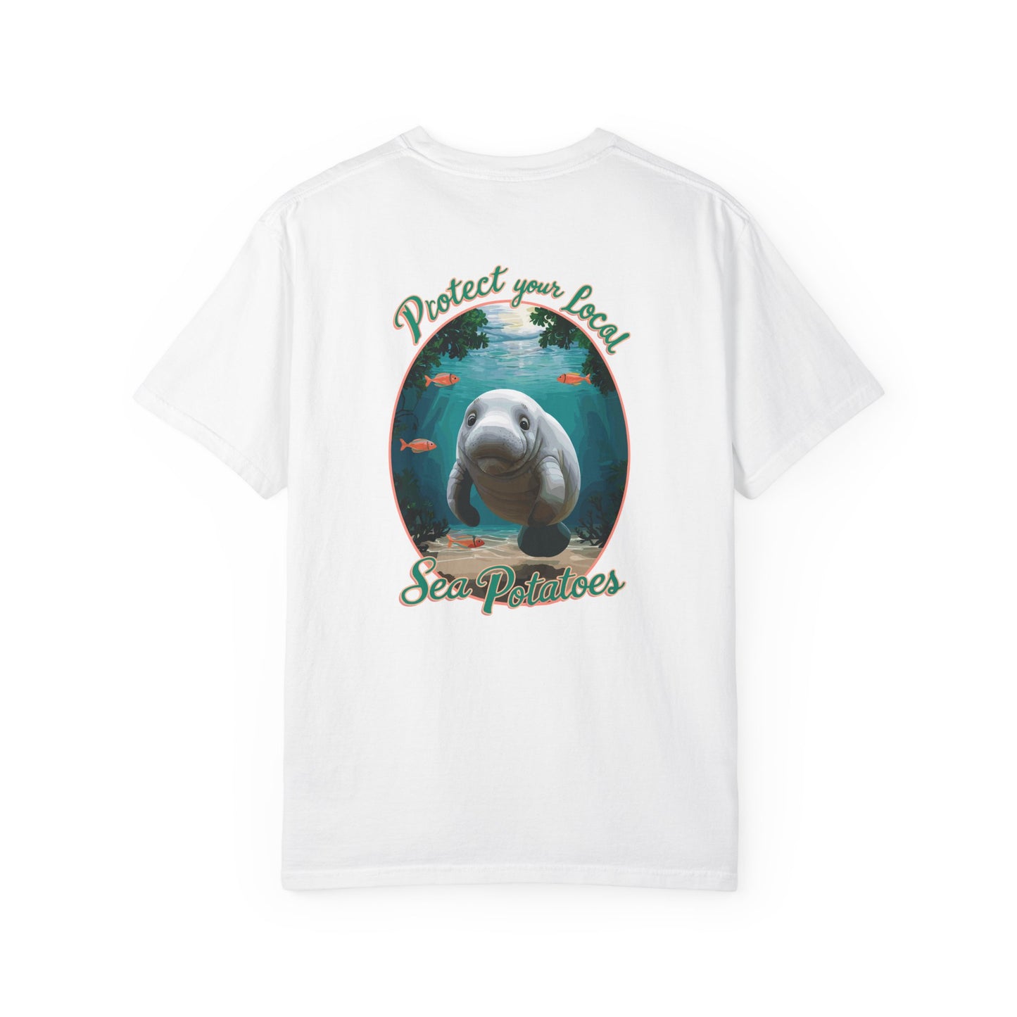 Protect Manatees and Support Conservation with the SoliVisk “Sea Potatoes” Unisex T-Shirt