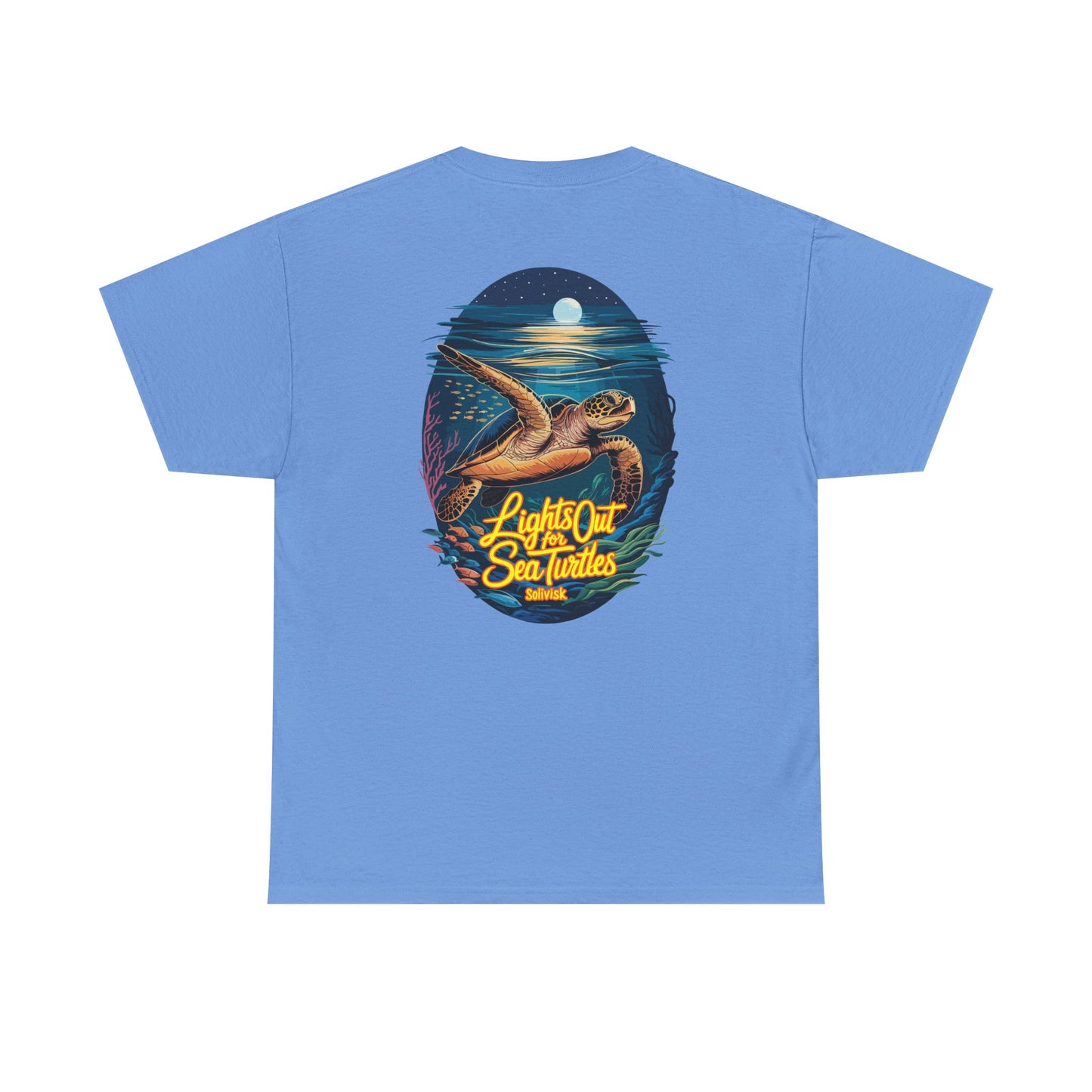 Lights Out for Sea Turtles Unisex T-Shirt– Solivisk Coastal Collection