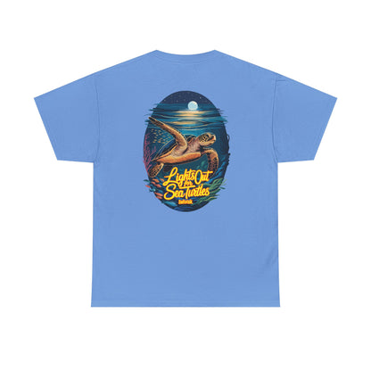 Lights Out for Sea Turtles Unisex T-Shirt– Solivisk Coastal Collection