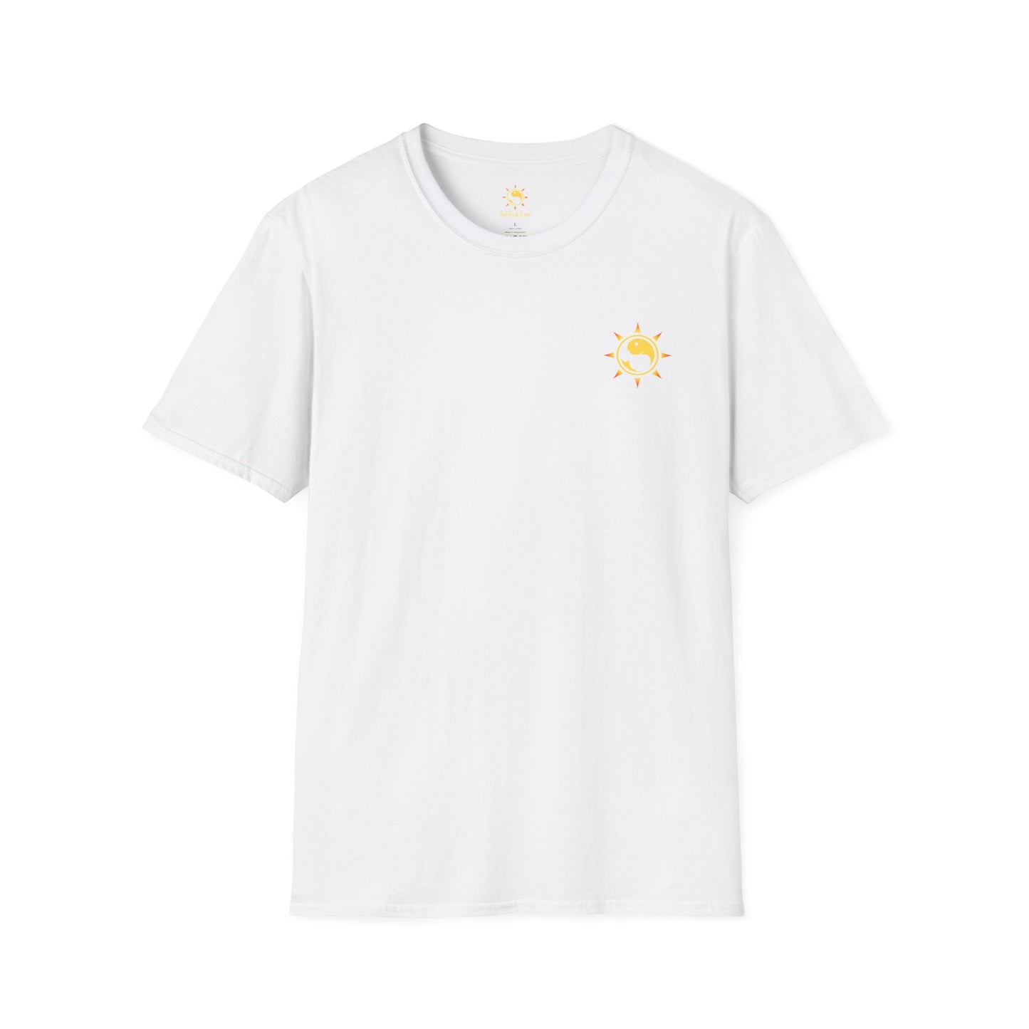 SoliVisk Coastal Collection – Māori Sun Burst Yellow Sea Turtle Unisex Graphic Tee Shirt