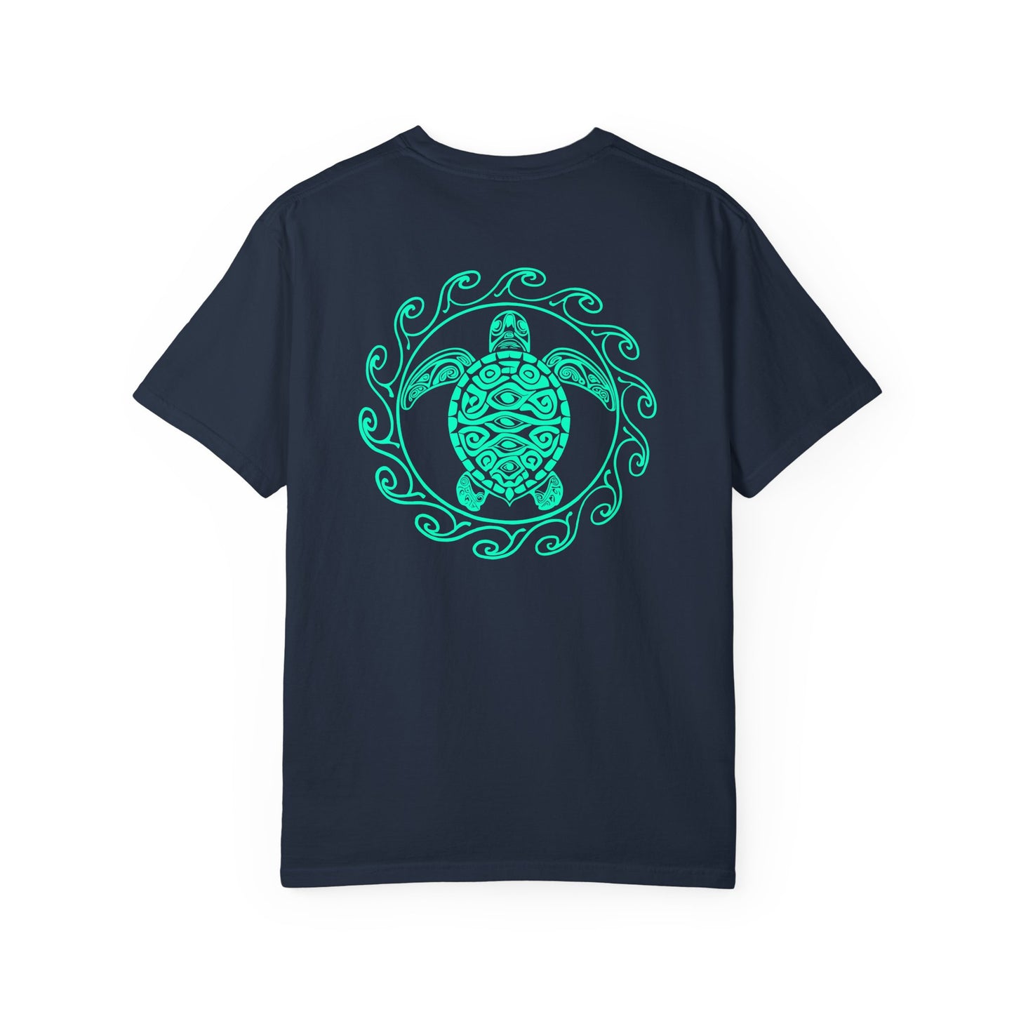 SoliVisk Ocean Soul Tee Māori-Inspired Sea Turtle T-Shirt for Ocean Souls and Nature Seekers