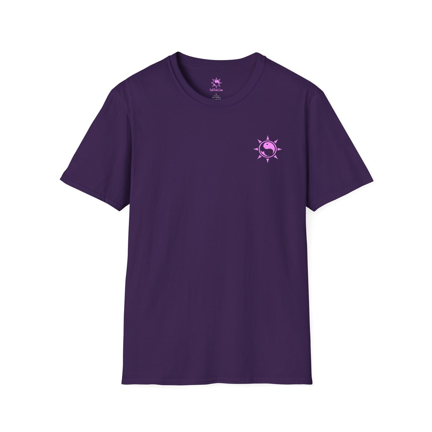 SoliVisk Coastal Collection – Māori Pink Sea Turtle Unisex Graphic Tee Shirt