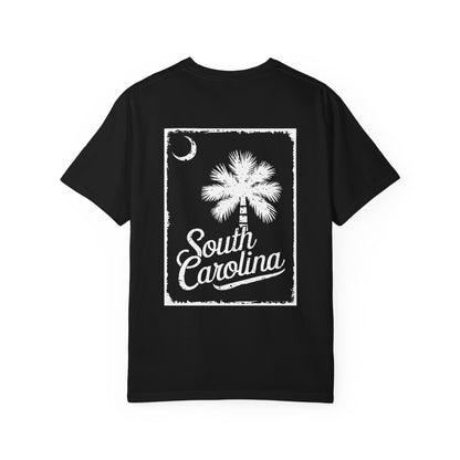 SoliVisk No Matter If You Were Born Here or Just Bought the T-Shirt  You’ll Look the Part in This South Carolina Palmetto Moon Tee