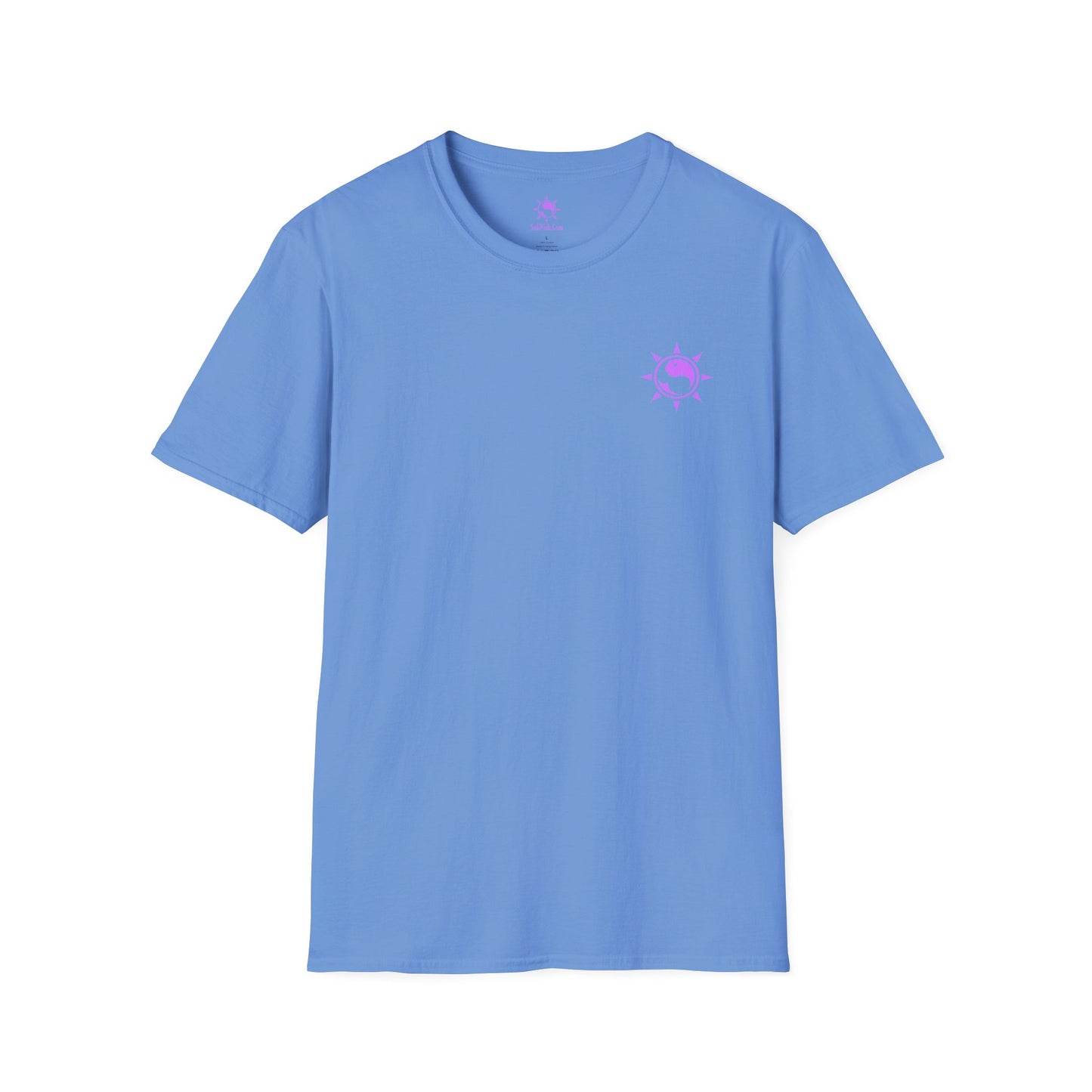 SoliVisk Coastal Collection – Māori Purple Sea Turtle Unisex Graphic Tee Shirt