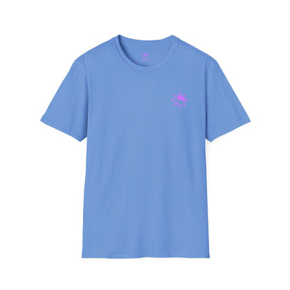 SoliVisk Coastal Collection – Māori Purple Sea Turtle Unisex Graphic Tee Shirt