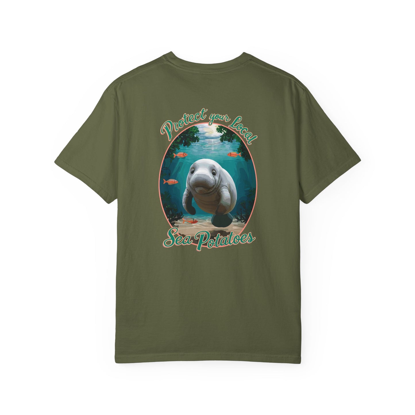 Protect Manatees and Support Conservation with the SoliVisk “Sea Potatoes” Unisex T-Shirt