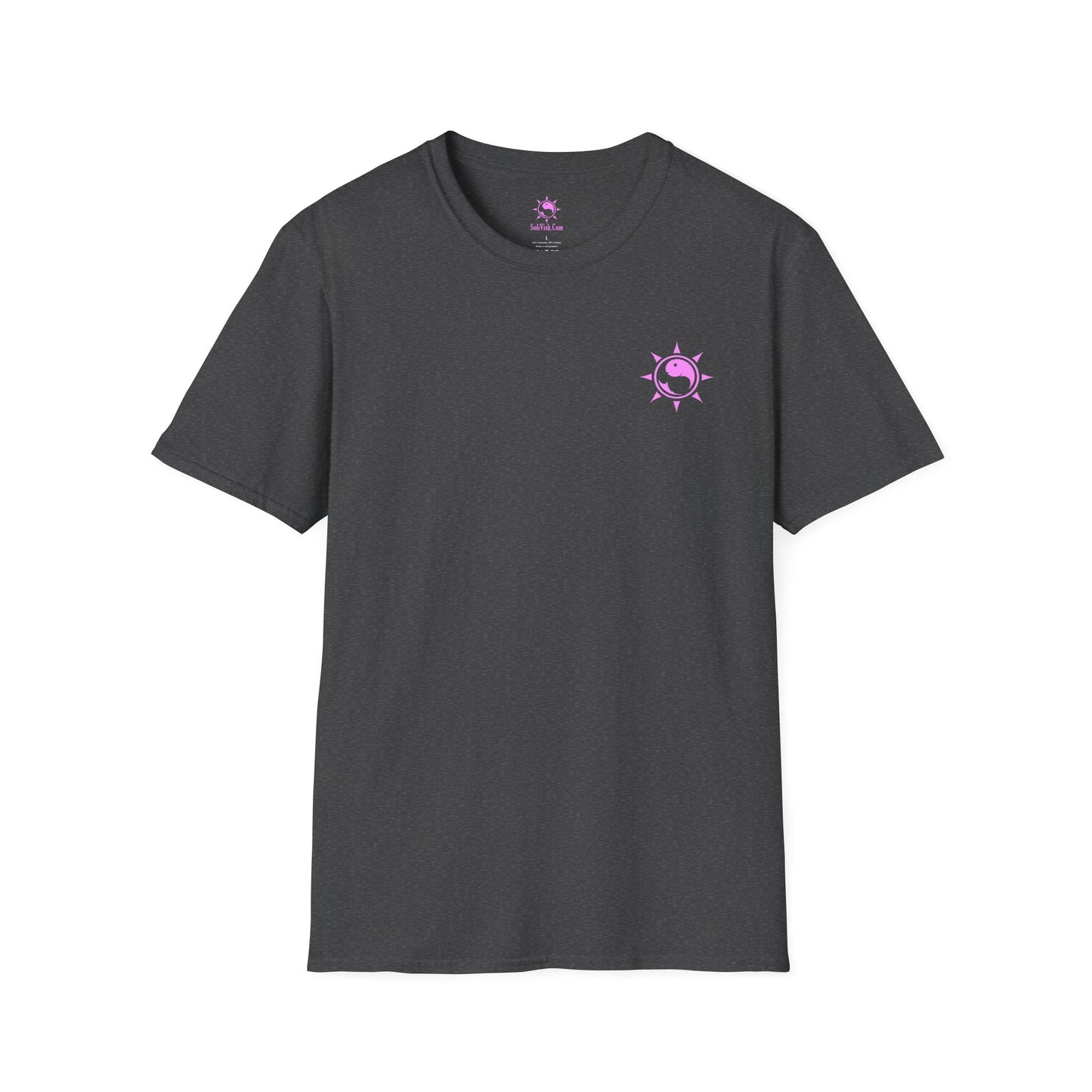 SoliVisk Coastal Collection – Māori Pink Sea Turtle Unisex Graphic Tee Shirt