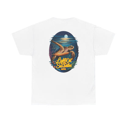 Lights Out for Sea Turtles Unisex T-Shirt– Solivisk Coastal Collection