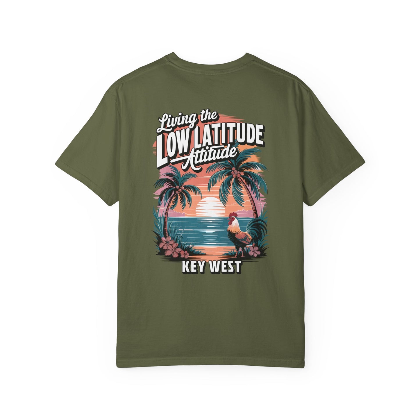 SoliVisk Living the Low Latitude Attitude T-Shirt – Like a Vacation, but Cheaper and With Sleeves