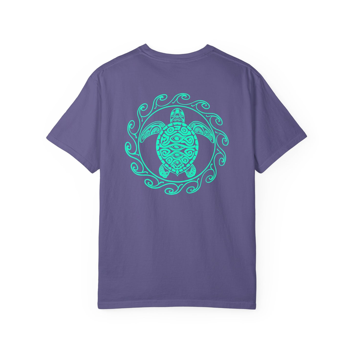 SoliVisk Ocean Soul Tee Māori-Inspired Sea Turtle T-Shirt for Ocean Souls and Nature Seekers
