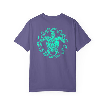SoliVisk Ocean Soul Tee Māori-Inspired Sea Turtle T-Shirt for Ocean Souls and Nature Seekers