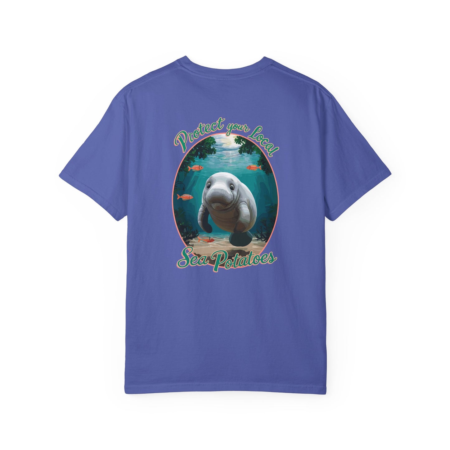 Protect Manatees and Support Conservation with the SoliVisk “Sea Potatoes” Unisex T-Shirt